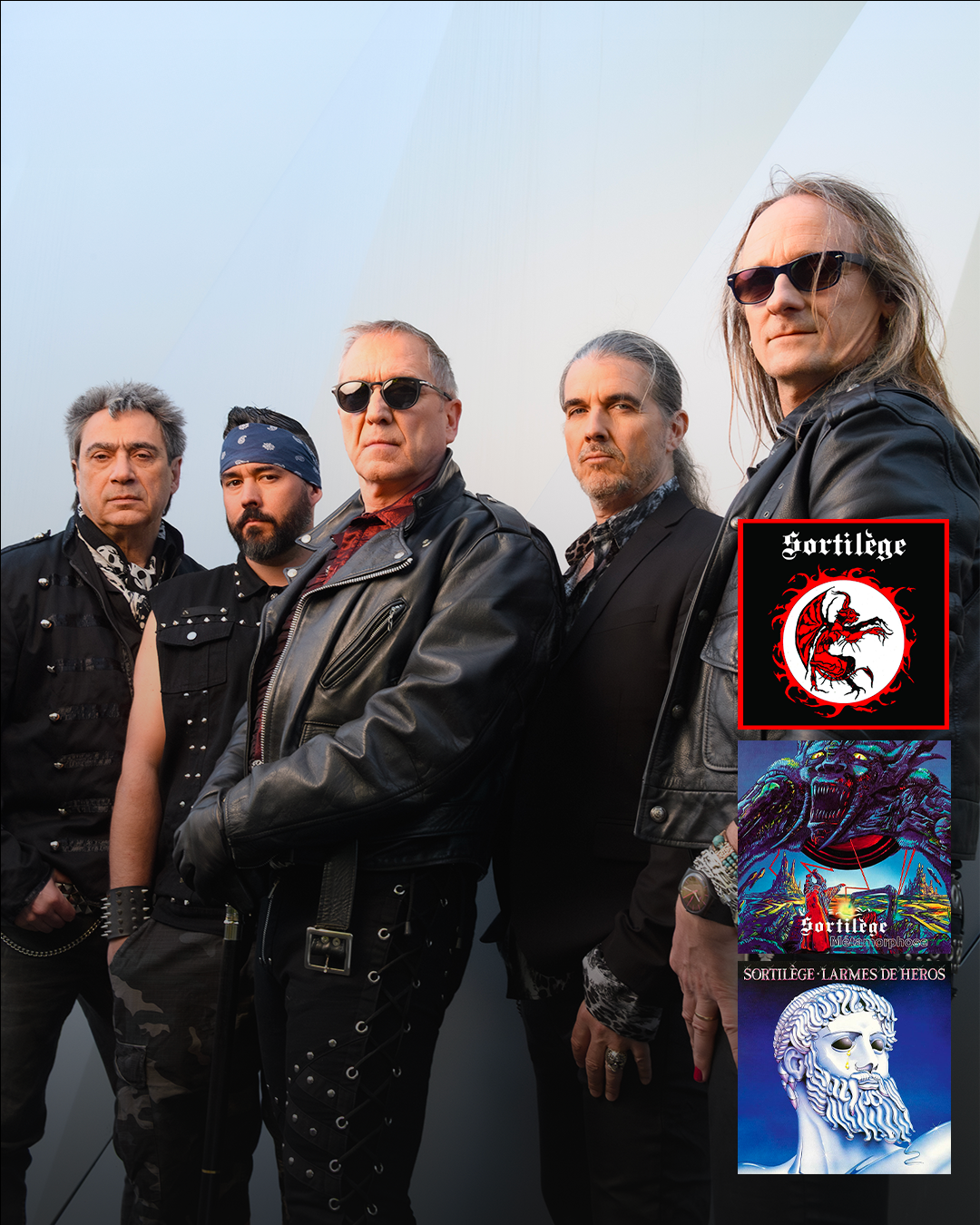 Affiche Sortilege en concert au Forum de Vauréal